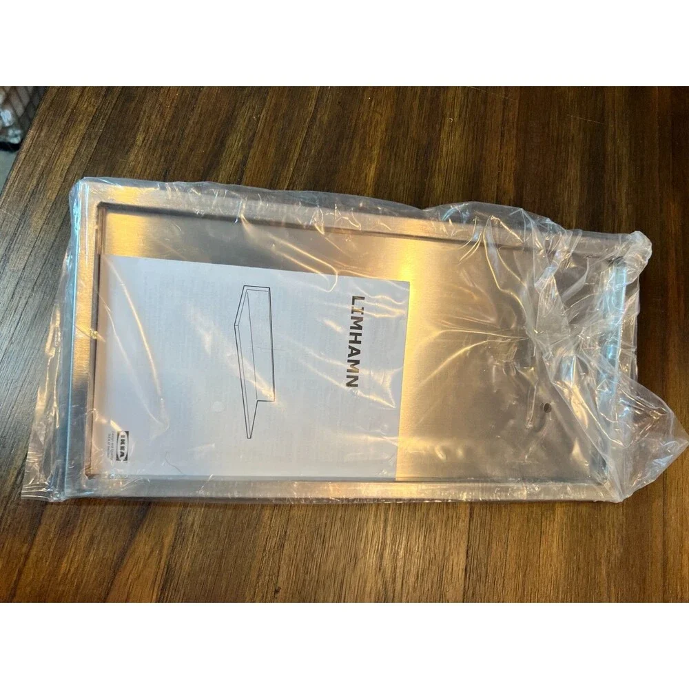 IKEA Limhamn Stainless Steel Shelf 001.777.15 - 16